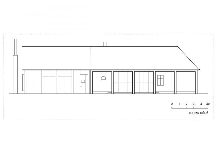 BIM建筑|裸露砖砌天花下的禅意小屋