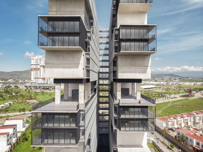 BIM建筑|64米深“峡谷”的裂变——阿曼尼公寓