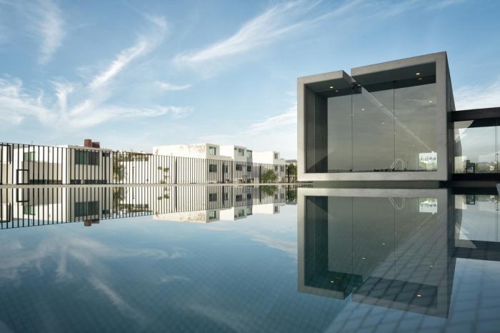 BIM建筑|64米深“峡谷”的裂变——阿曼尼公寓