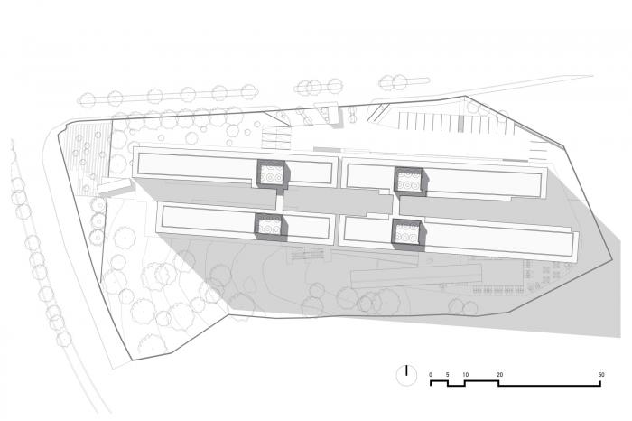 BIM建筑|64米深“峡谷”的裂变——阿曼尼公寓