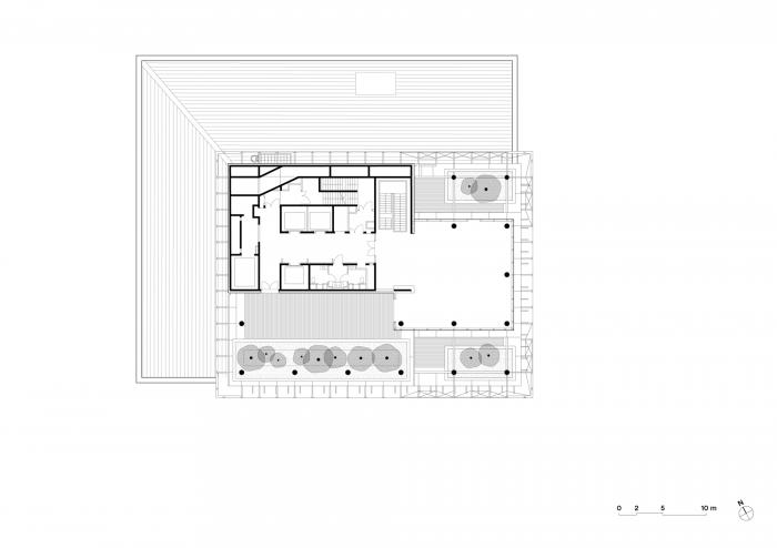 BIM建筑|一组捕捉与散射光的“水晶”组合——圣戈班总部办公楼