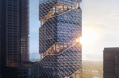 BIM建筑|vivo总部办公楼，螺旋花园露台环绕而上 / NBBJ-BIM建筑网