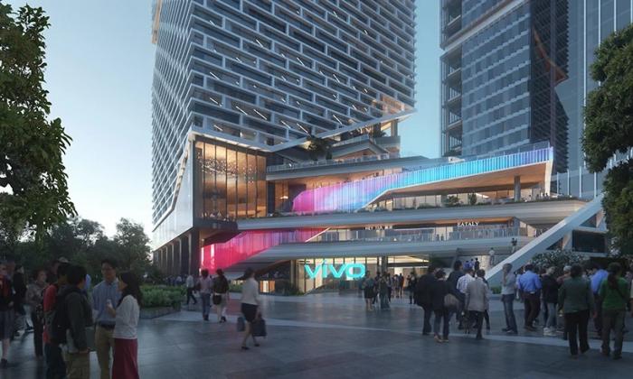 BIM建筑|vivo总部办公楼，螺旋花园露台环绕而上 / NBBJ