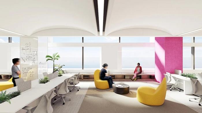 BIM建筑|vivo总部办公楼，螺旋花园露台环绕而上 / NBBJ