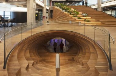 BIM建筑|露天剧场般的灵动空间——Mercado Libre办公室-BIM建筑网