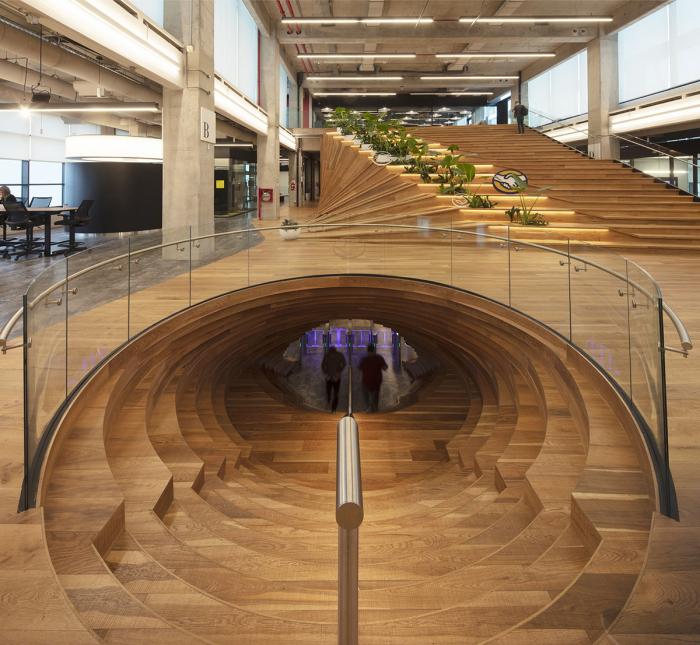 BIM建筑|露天剧场般的灵动空间——Mercado Libre办公室