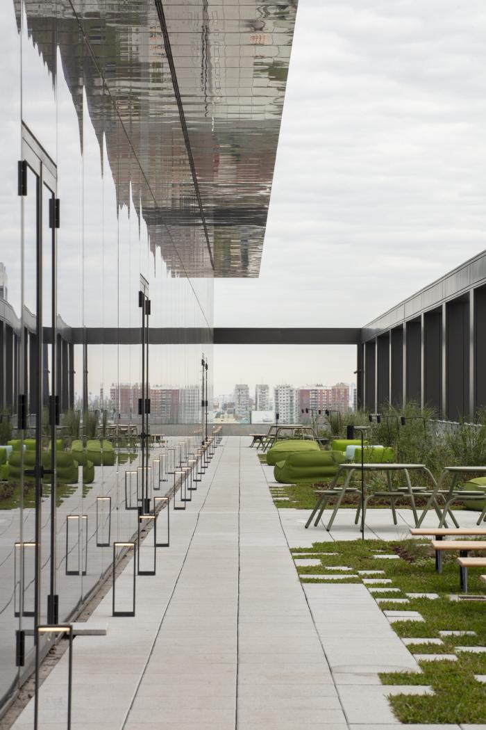 BIM建筑|露天剧场般的灵动空间——Mercado Libre办公室