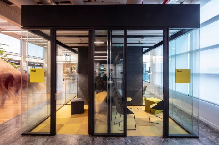 BIM建筑|露天剧场般的灵动空间——Mercado Libre办公室