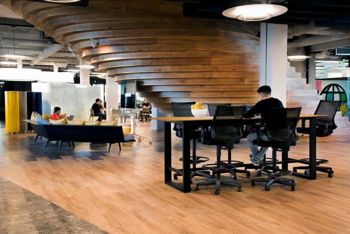 BIM建筑|露天剧场般的灵动空间——Mercado Libre办公室