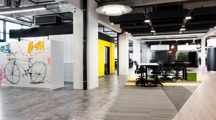 BIM建筑|露天剧场般的灵动空间——Mercado Libre办公室