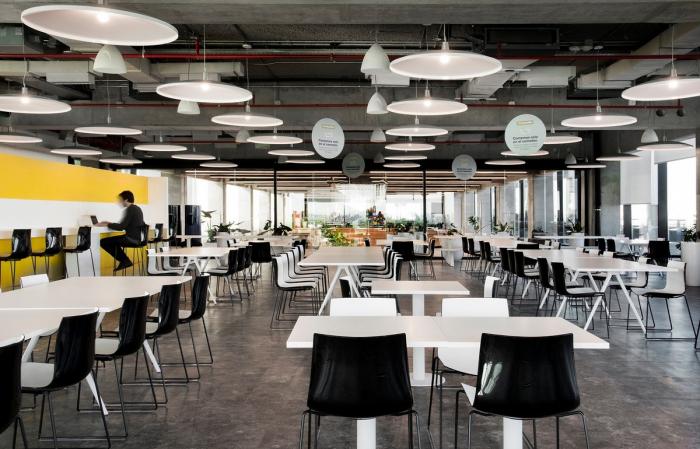 BIM建筑|露天剧场般的灵动空间——Mercado Libre办公室