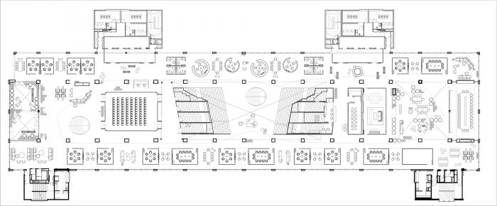 BIM建筑|露天剧场般的灵动空间——Mercado Libre办公室