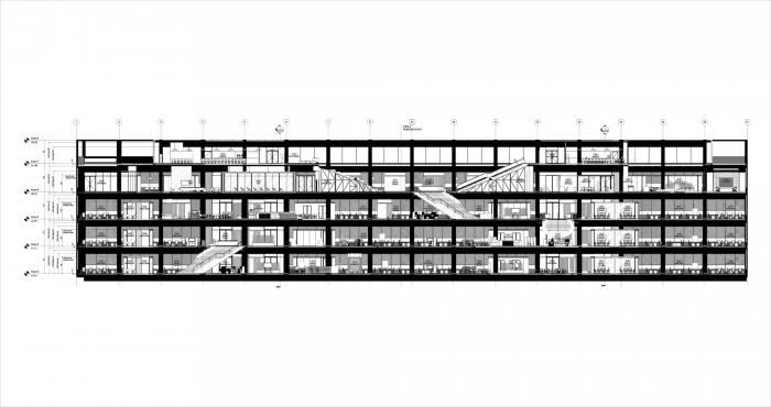 BIM建筑|露天剧场般的灵动空间——Mercado Libre办公室