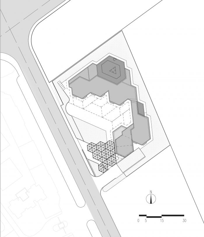 BIM建筑|简单几何勾勒而成的六边形“蜂巢”：杭州浦乐幼儿园杨家墩分园 / goa大象设计