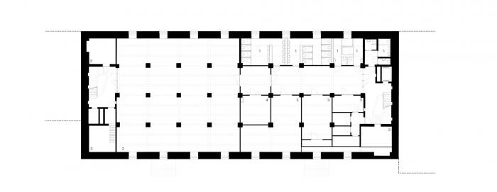 BIM建筑|墙身布满深邃的“眼睛”，废弃谷仓的改造