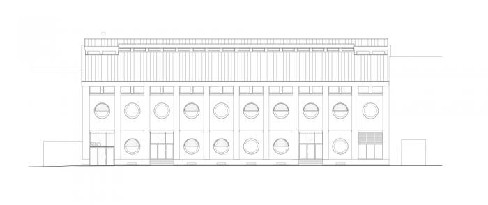 BIM建筑|墙身布满深邃的“眼睛”，废弃谷仓的改造