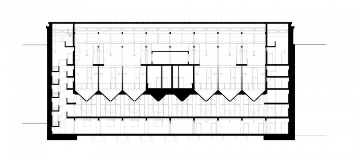 BIM建筑|墙身布满深邃的“眼睛”，废弃谷仓的改造