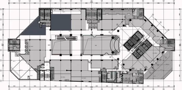 BIM建筑|一个模糊暧昧的空间容器——悠伽瑜伽空间 / 元致设计