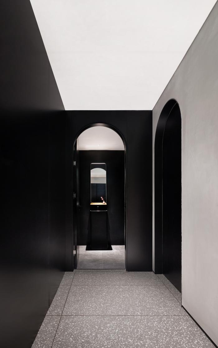 BIM建筑|一个模糊暧昧的空间容器——悠伽瑜伽空间 / 元致设计