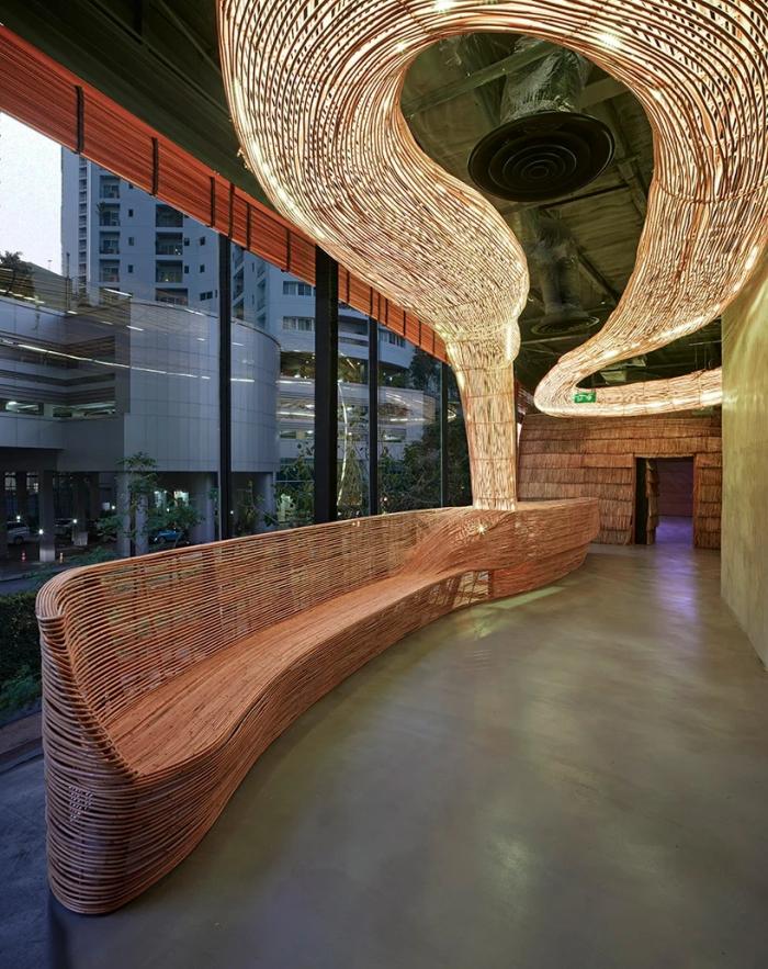 BIM建筑|曼谷Vikasa瑜伽总部，3D技术与本土手工艺的融合