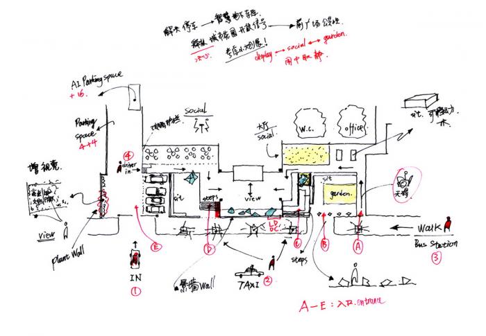 BIM建筑|极度克制的设计——亮点 / 观町创新研究所