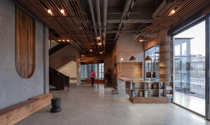 BIM建筑|光影舞动，野蛮生长——FOR天物空间 / 本哲建筑