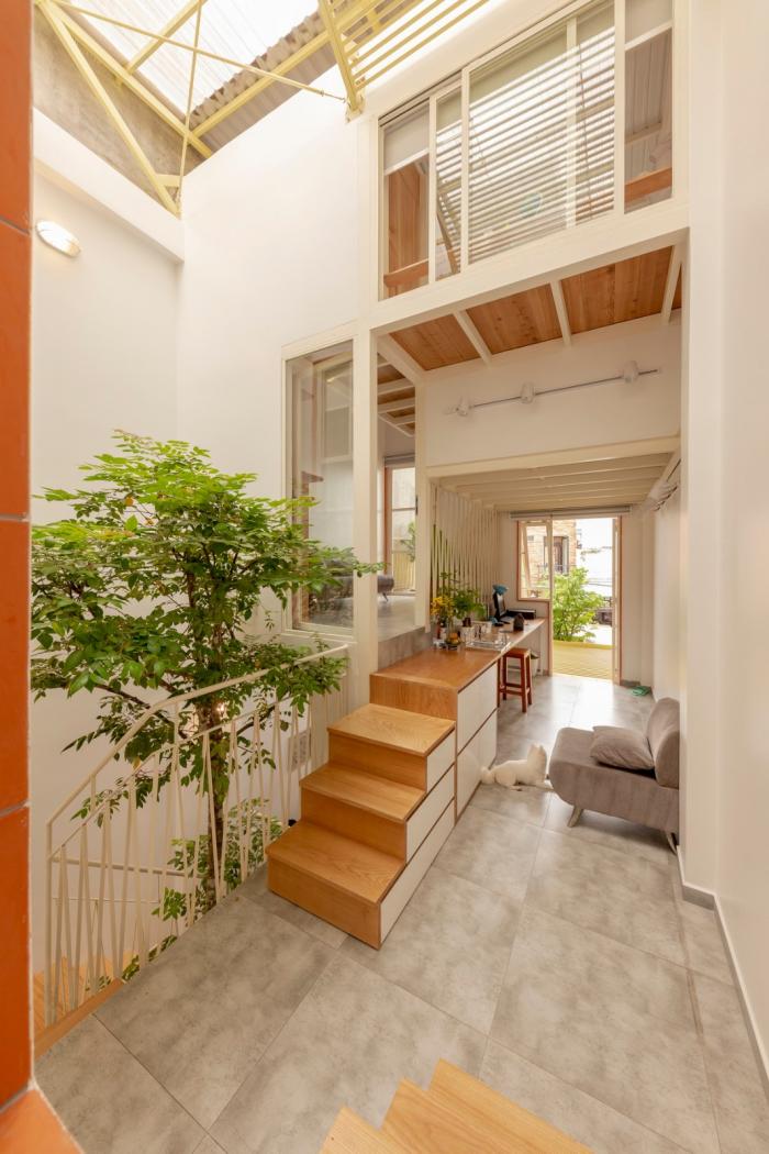 BIM建筑|夹缝中生存——越南双层屋盖住宅