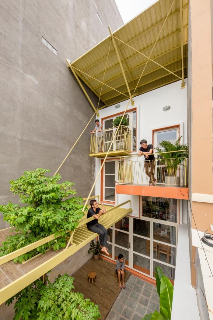 BIM建筑|夹缝中生存——越南双层屋盖住宅