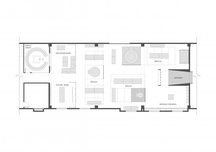 BIM建筑|圣东尼上海材料体验中心 / 白鹭设计