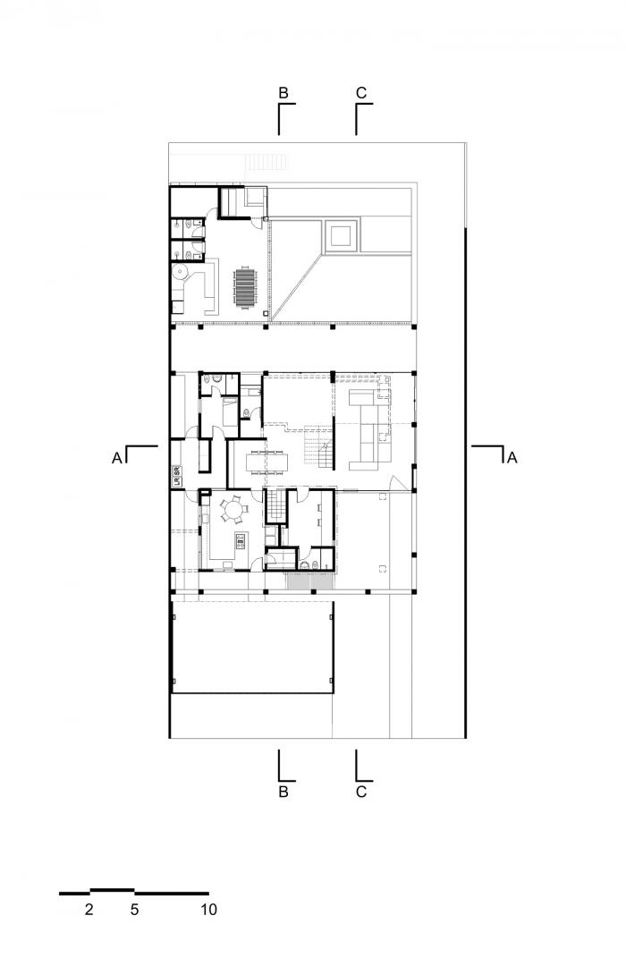 BIM建筑|自具结构形式美感的混凝土“网格”住宅