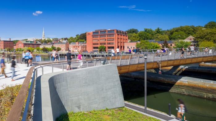 BIM建筑|城市的纽带——普罗维登斯人行桥