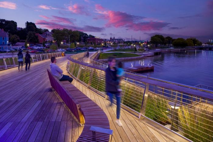 BIM建筑|城市的纽带——普罗维登斯人行桥