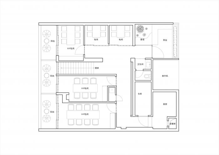 BIM建筑|松子快餐 / 堤由匡建筑设计工作室