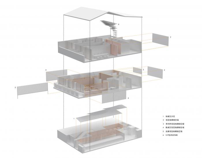 BIM建筑|松子快餐 / 堤由匡建筑设计工作室