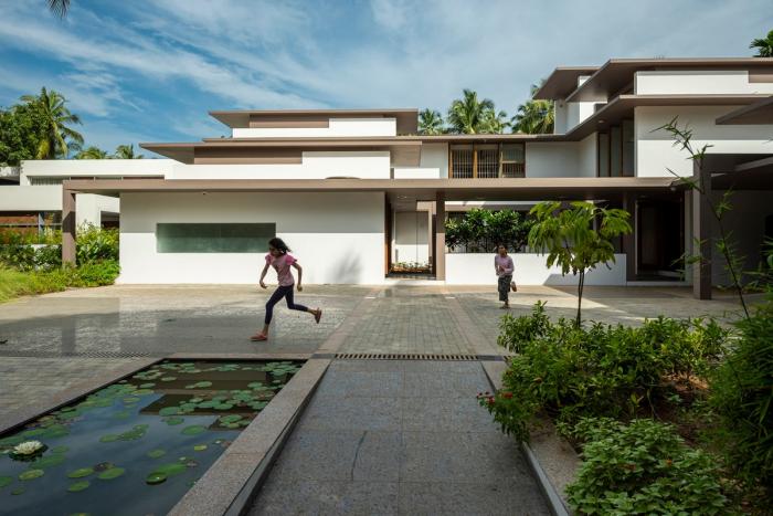 BIM建筑|几何秩序与自然景观静谧交融：格框里的度假屋