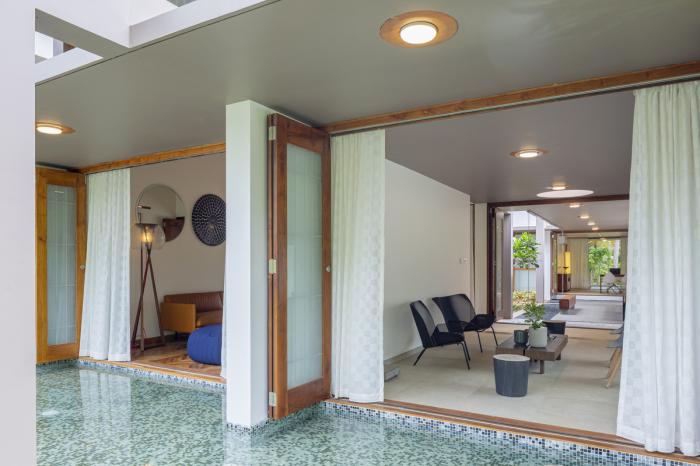 BIM建筑|几何秩序与自然景观静谧交融：格框里的度假屋