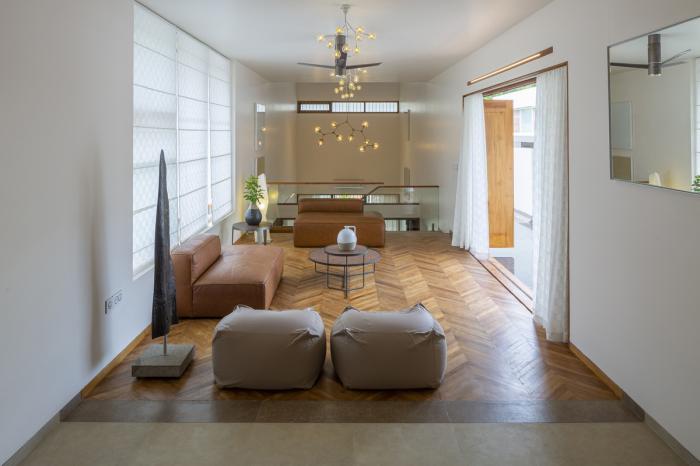 BIM建筑|几何秩序与自然景观静谧交融：格框里的度假屋