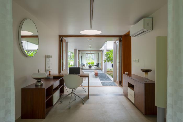 BIM建筑|几何秩序与自然景观静谧交融：格框里的度假屋