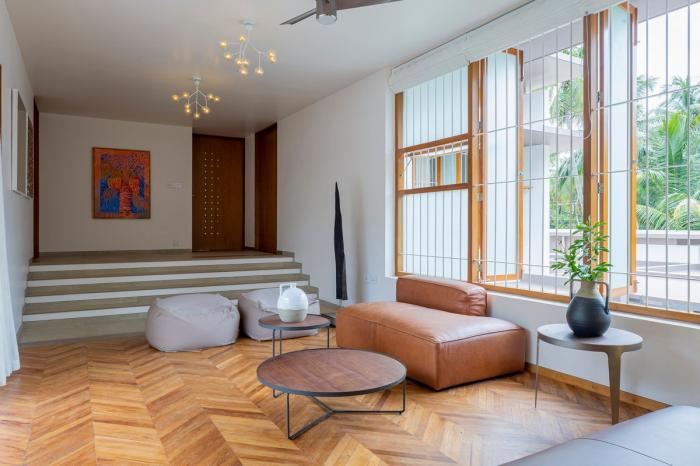 BIM建筑|几何秩序与自然景观静谧交融：格框里的度假屋