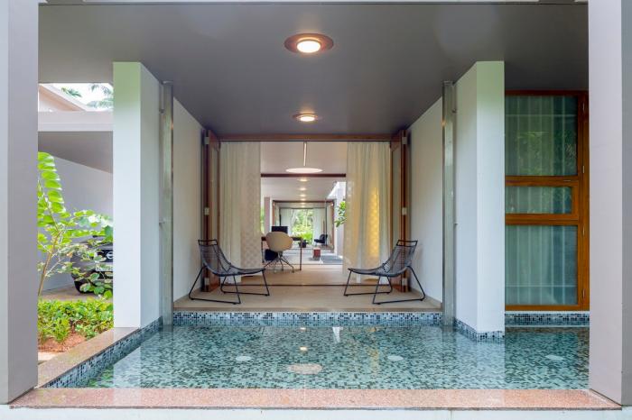 BIM建筑|几何秩序与自然景观静谧交融：格框里的度假屋