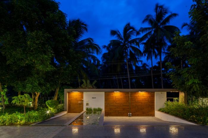 BIM建筑|几何秩序与自然景观静谧交融：格框里的度假屋