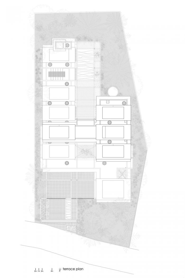 BIM建筑|几何秩序与自然景观静谧交融：格框里的度假屋