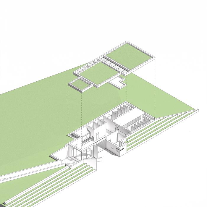 BIM建筑|北京国际雕塑公园公共厕所：一次都市服务设施的营造实践 / 如式建筑