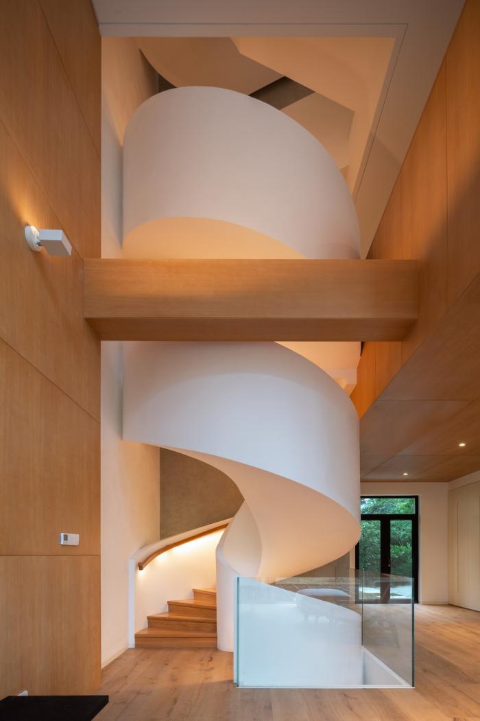 BIM建筑|静谧而温暖的空间，杭州 Spiral Villa / 堤由匡建筑设计工作室