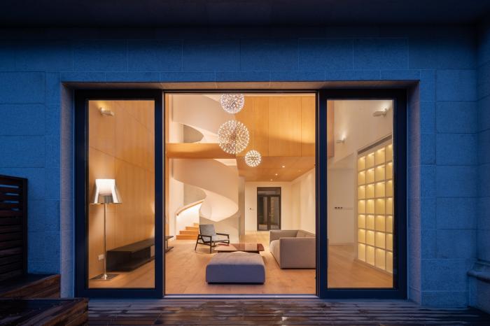 BIM建筑|静谧而温暖的空间，杭州 Spiral Villa / 堤由匡建筑设计工作室