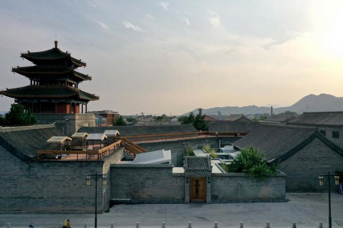 BIM建筑|永宁古城 · 缙山隐巷 / 乡土创作中心