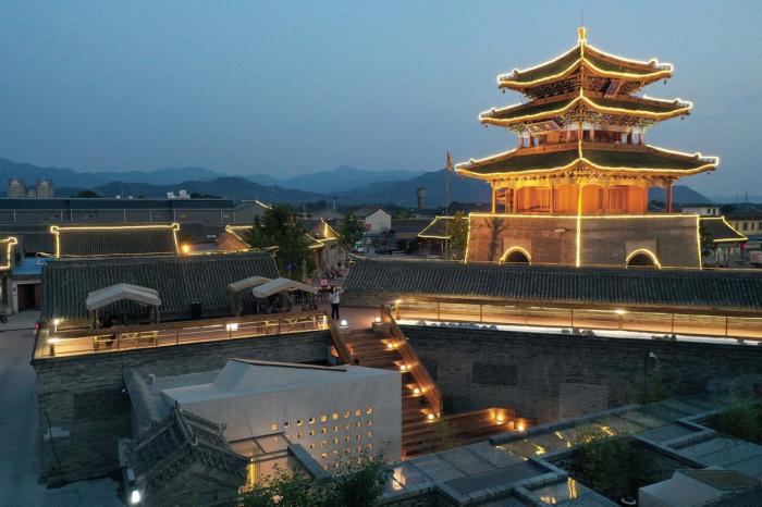 BIM建筑|永宁古城 · 缙山隐巷 / 乡土创作中心