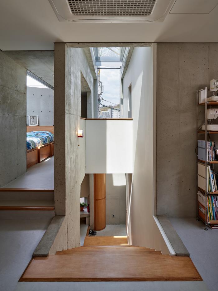 BIM建筑|仪式感与趣味性并存：韩国“背巷”住宅