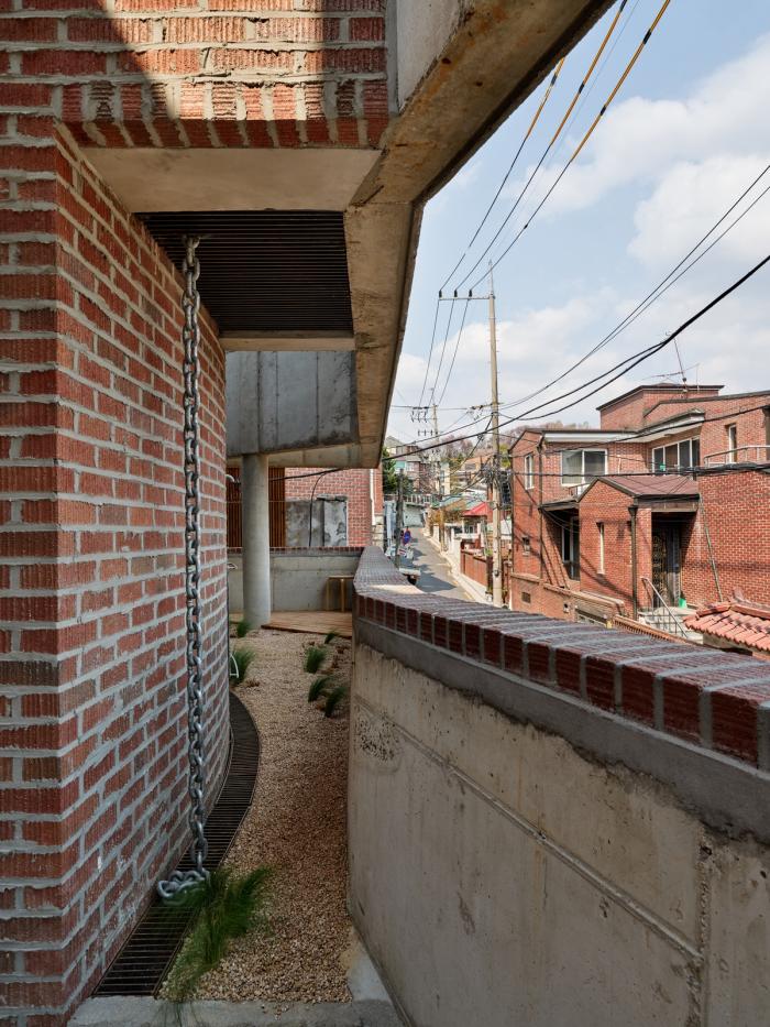 BIM建筑|仪式感与趣味性并存：韩国“背巷”住宅