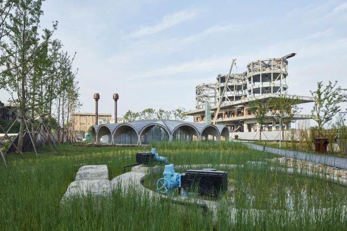 BIM建筑|形聚而神散，净水池咖啡厅 / 同济原作设计工作室